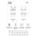 Livco corsetti fashion - belita lc 90231 reggiseno + slip + reggiseno nero s/m-8