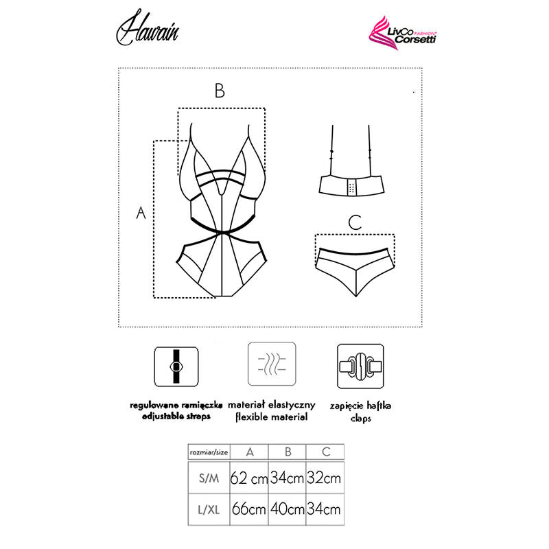 Livco corsetti fashion - hawain lc 90665 corpo nero-3
