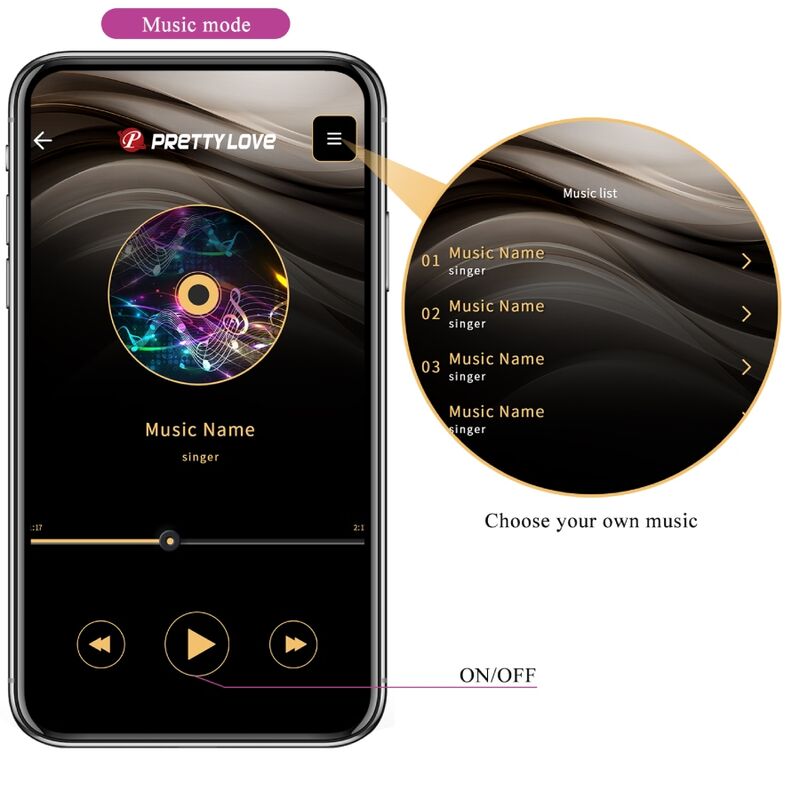 Pretty love - catalina vibrator app telecomando viola-15