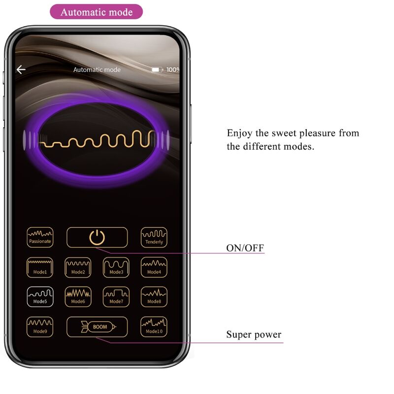 Pretty love - catalina vibrator app telecomando viola-16