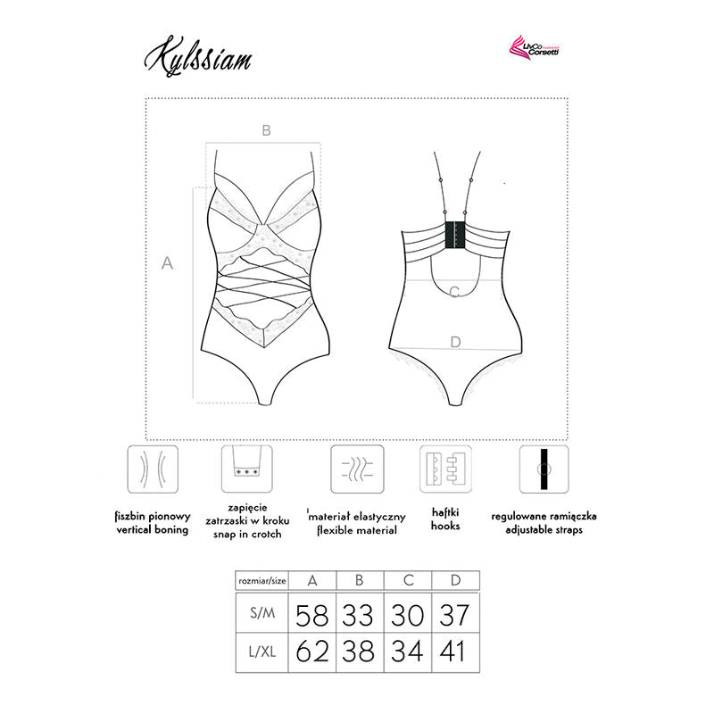 Livco corsetti fashion - kylssiam lc 90613 corpo nero-3