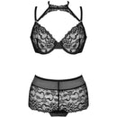 Livco corsetti fashion - linera per la collezione senses reggiseno + slip nero-2