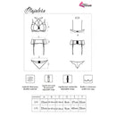 Livco corsetti fashion - majalesa lc 90526 reggiseno + reggiseno + slip nero-4