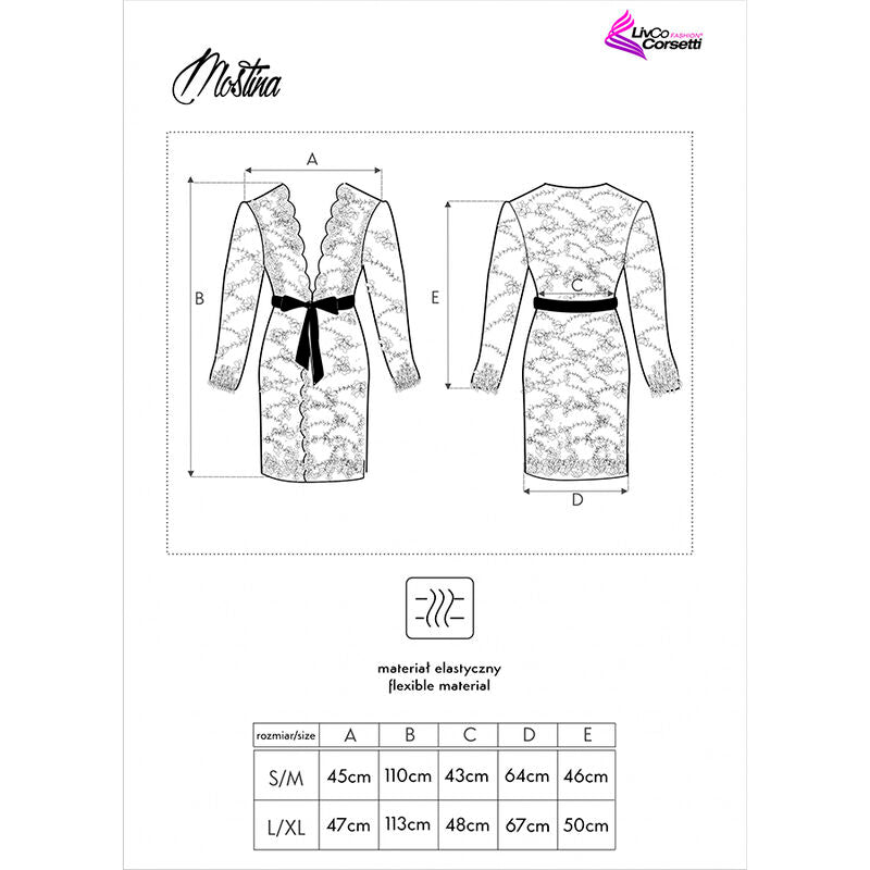 Livco corsetti fashion - mostina lc 90641 dressing g abito nero-4