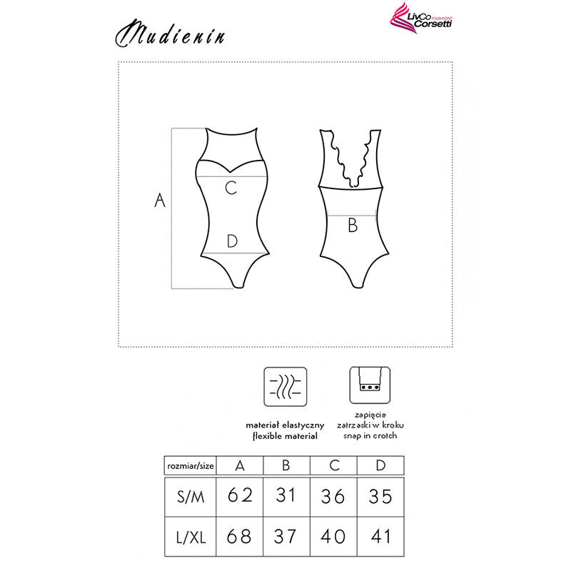 Livco corsetti fashion - mudienin lc 90654 corpo nero-4