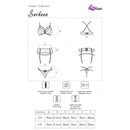 Livco corsetti fashion - snehana lc 90443 reggiseno + reggiseno + slip nero l/xl-4