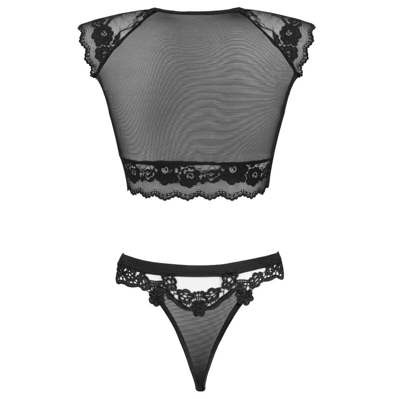 Livco corsetti fashion - timosan lc 90631 reggiseno + slip nero-3