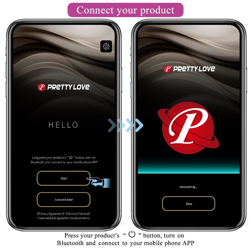 Pretty love - telecomando billy vibrazione viola - app gratuita-11