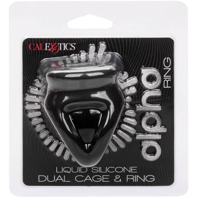 Calexotics - alpha anello dual cage nero-2