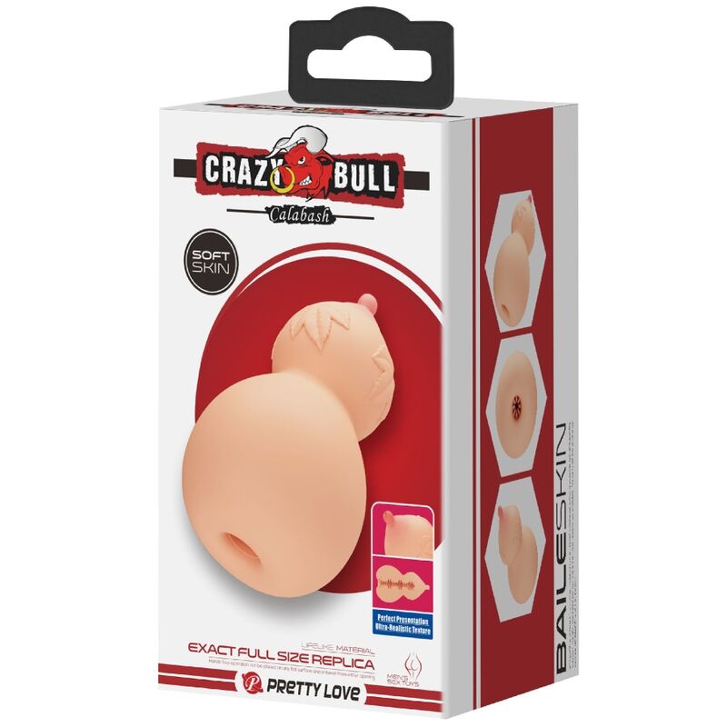 Crazy bull - mastubador a forma di seno calabash-6
