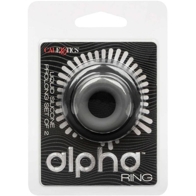 Calexotics - alpha set di 2 anelli prolong grigio-2