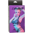 Calexotics - euphoria imbracatura con fibbia halter nera-2