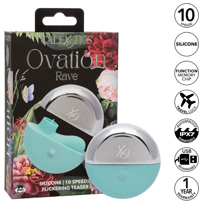 Calexotics - ovation stimolatore rave verde acqua-1