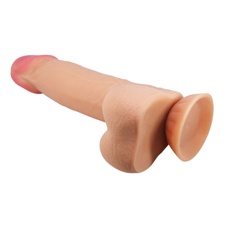 Pretty love - dildo realistico sliding skin series con ventosa scorrevole della pelle 21,8 cm-3