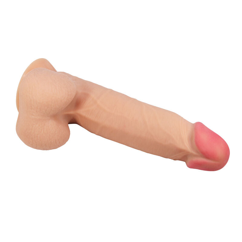 Pretty love - dildo realistico sliding skin series con ventosa scorrevole della pelle 21,8 cm-4