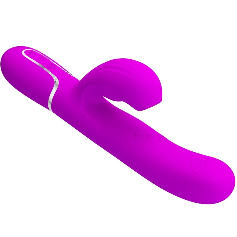 Pretty love - vibratore multifunzione perlita 3 in 1 g-spot viola-5