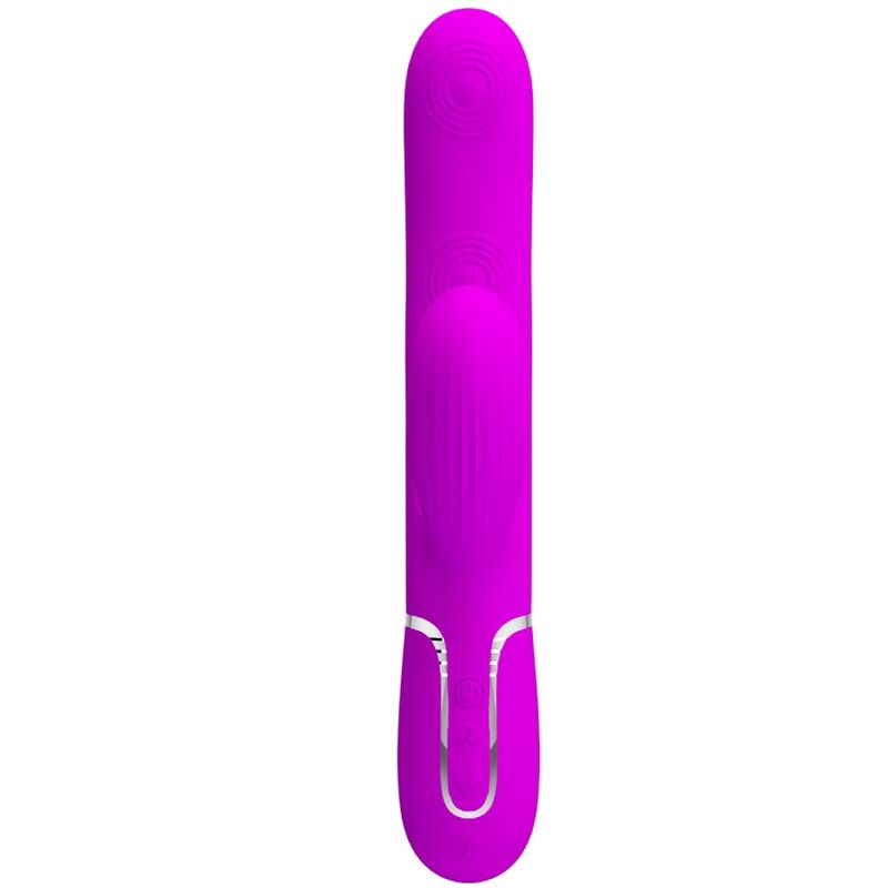 Pretty love - vibratore multifunzione perlita 3 in 1 g-spot viola-1