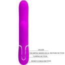 Pretty love - vibratore multifunzione perlita 3 in 1 g-spot viola-7