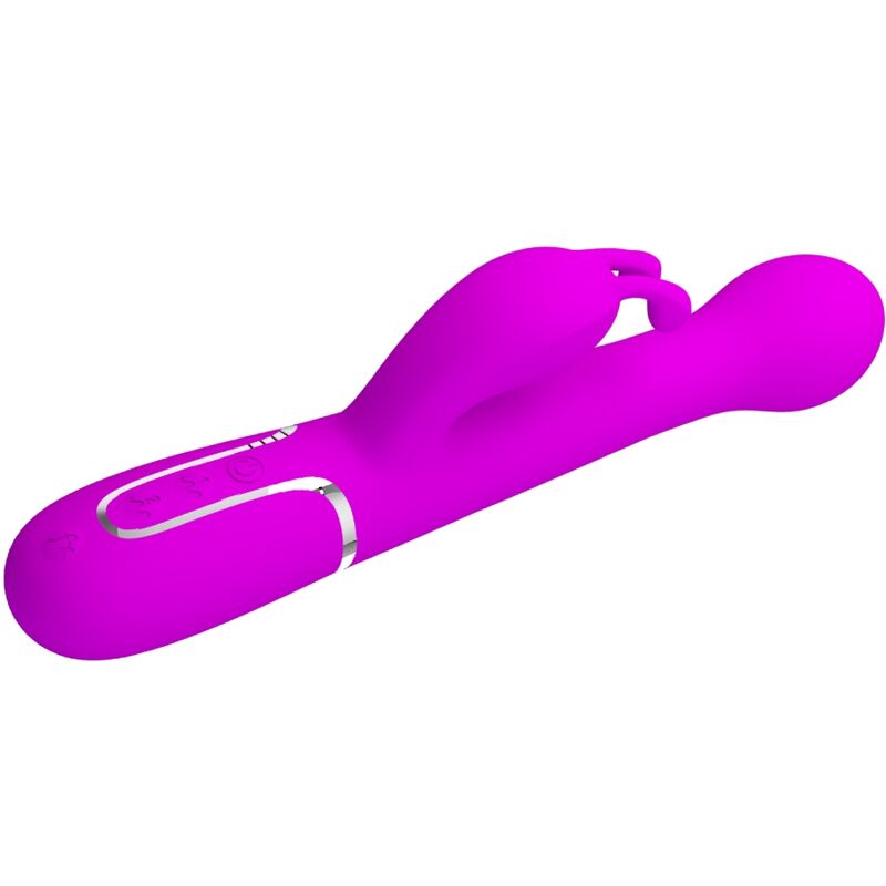 Pretty love - vibratore dejon rabbit 3 in 1 viola multifunzione-2