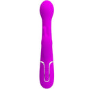 Pretty love - vibratore dejon rabbit 3 in 1 viola multifunzione-1