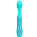 Pretty love - vibratore dejon rabbit 3 in 1 multifunzione verde acqua-1