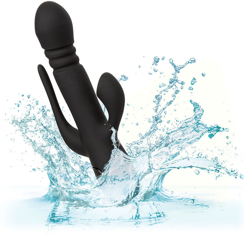 Calexotics - vibratore triple euphoria nero-7