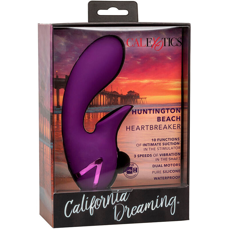 Calexotics - stimolatore heartbreaker di huntington beach e viola sucker di california dreaming-13