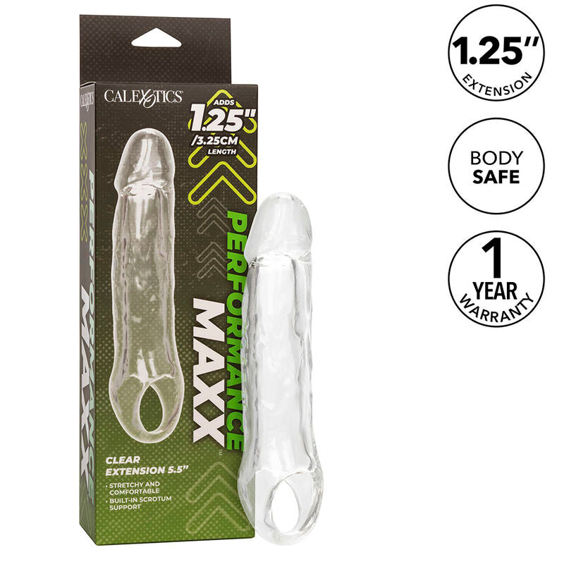 Calexotics - performance maxx clear extension 5,5 trasparente-1