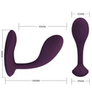Pretty love - baird g-spot 12 vibrazioni ricaricabile app lila-3
