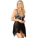 Subblime - babydoll in tessuto tulle pizzo s/m