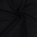 Subblime - babydoll tulle con dettagli pizzo e fiori nero s/m-5