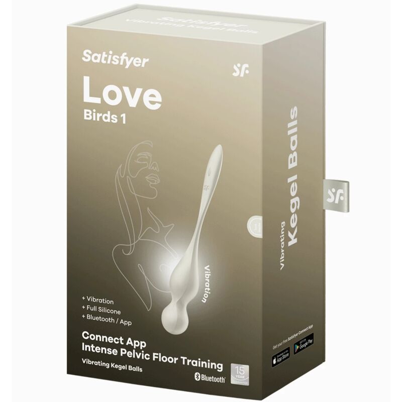 Satisfyer - love birds sfere kegel vibranti bianche-5