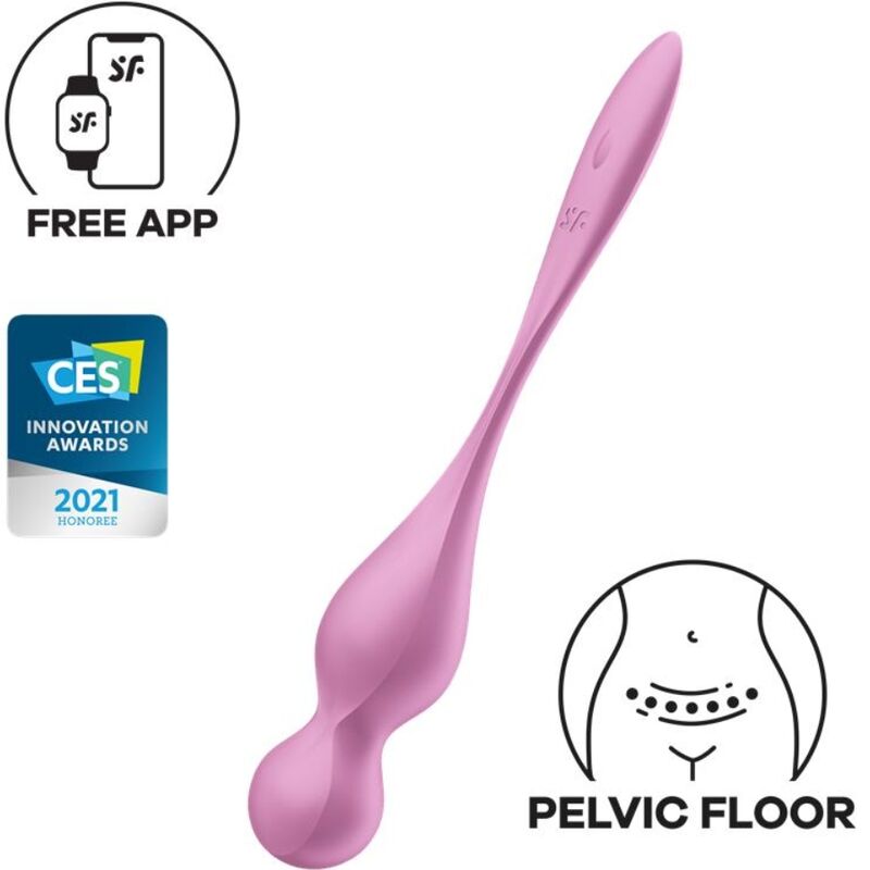 Satisfyer - love birds palle vibranti kegel rosa