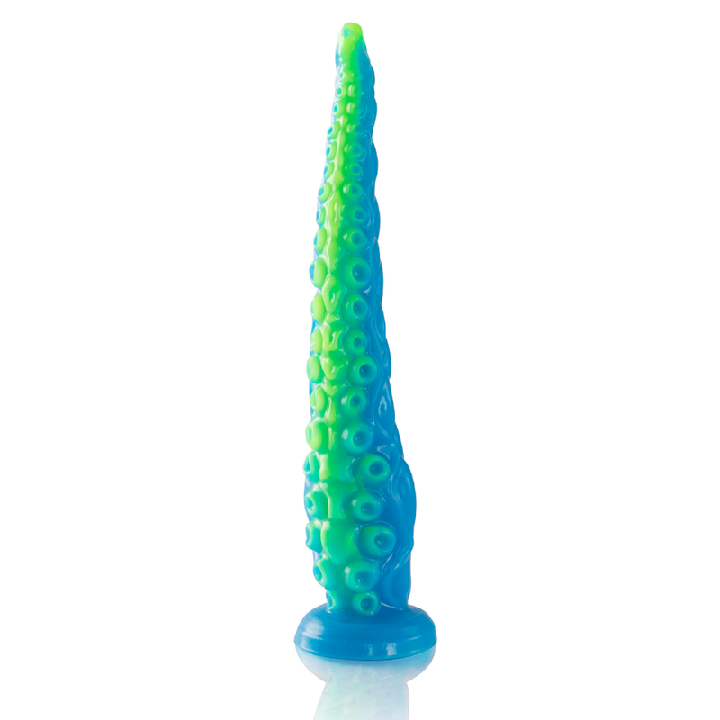 Epic - dildo fluorescente con tentacoli sottili di scylla dimensioni grandi-1