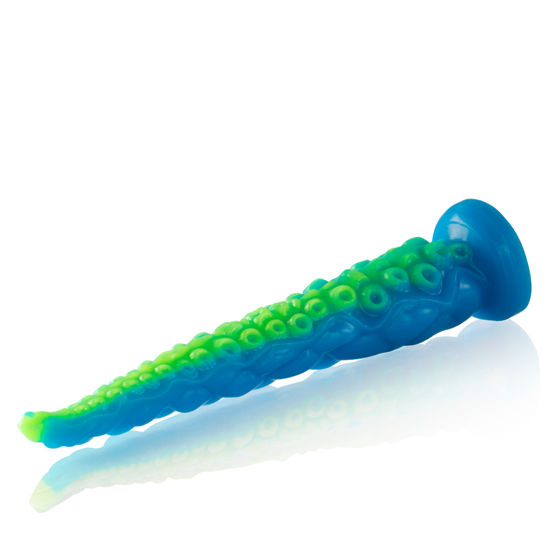 Epic - dildo fluorescente con tentacoli sottili di scylla dimensioni grandi-5