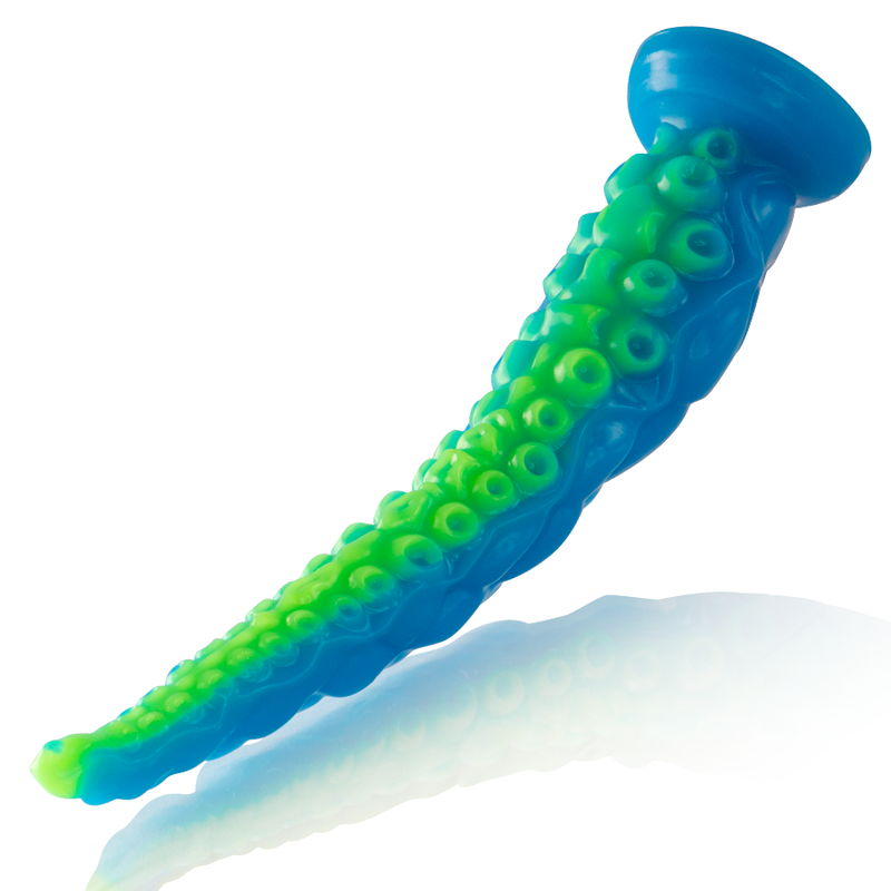 Epic - dildo fluorescente con tentacoli sottili di scylla dimensioni grandi-3