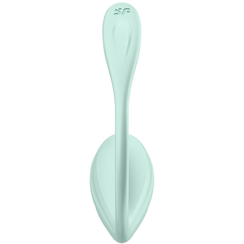 Satisfyer - stimolatore punto g petale liscio verde acqua app gratuita-3