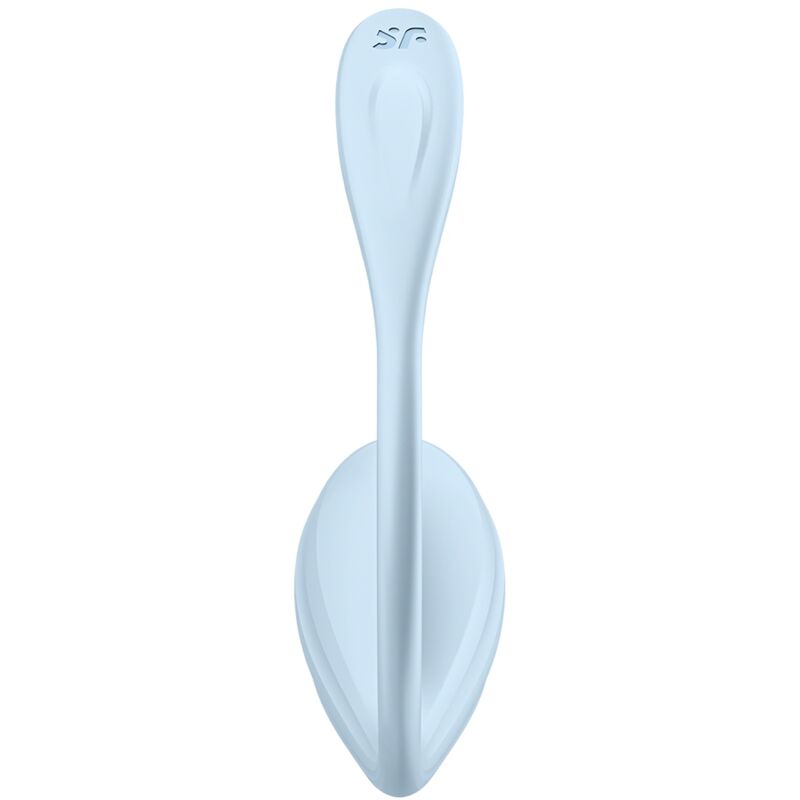 Satisfyer - stimolatore punto g petale liscio sky blue app gratuita-3