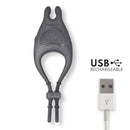 Oninder - anello vibratore regolabile ricaricabile pampa con stimolatore clitoride 10 velocitã - app gratuita-3