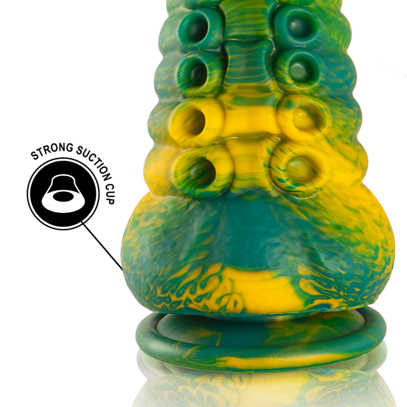 Epic - dildo tentacolo verde cetus di grandi dimensioni-6