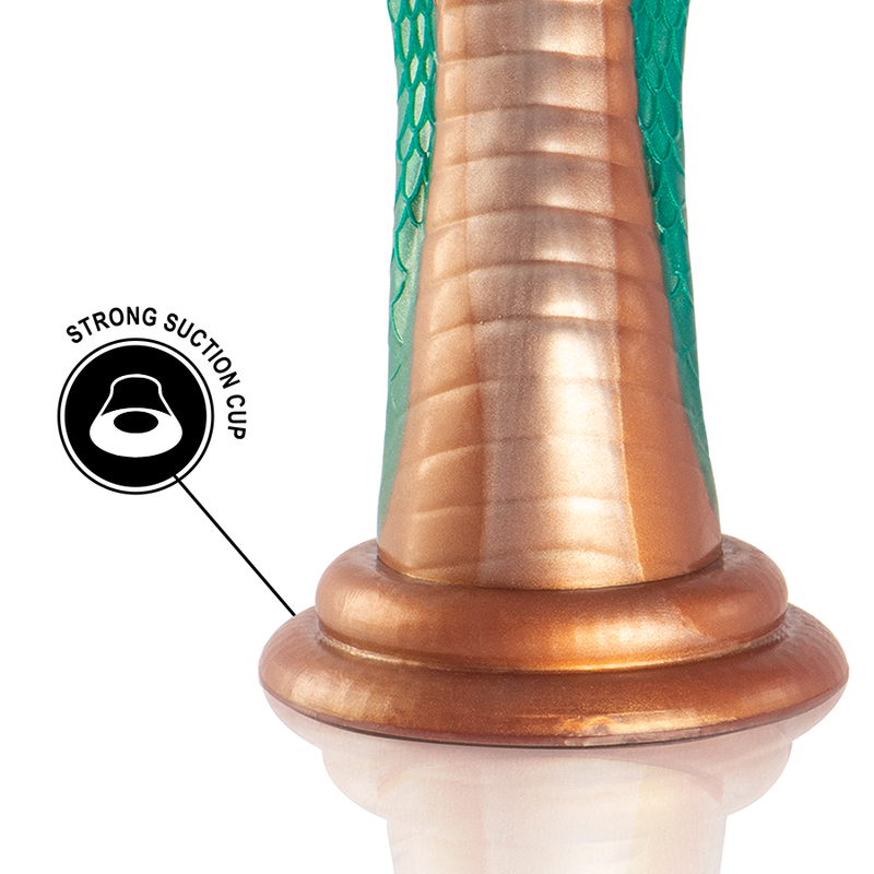 Epic - dildo pitone cobra verde-6