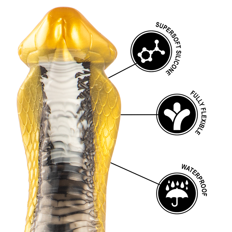 Epic - drakon dildo giallo cobra-7