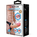 Pretty love - mavis harness slip universale con dildo 19 cm naturale-8