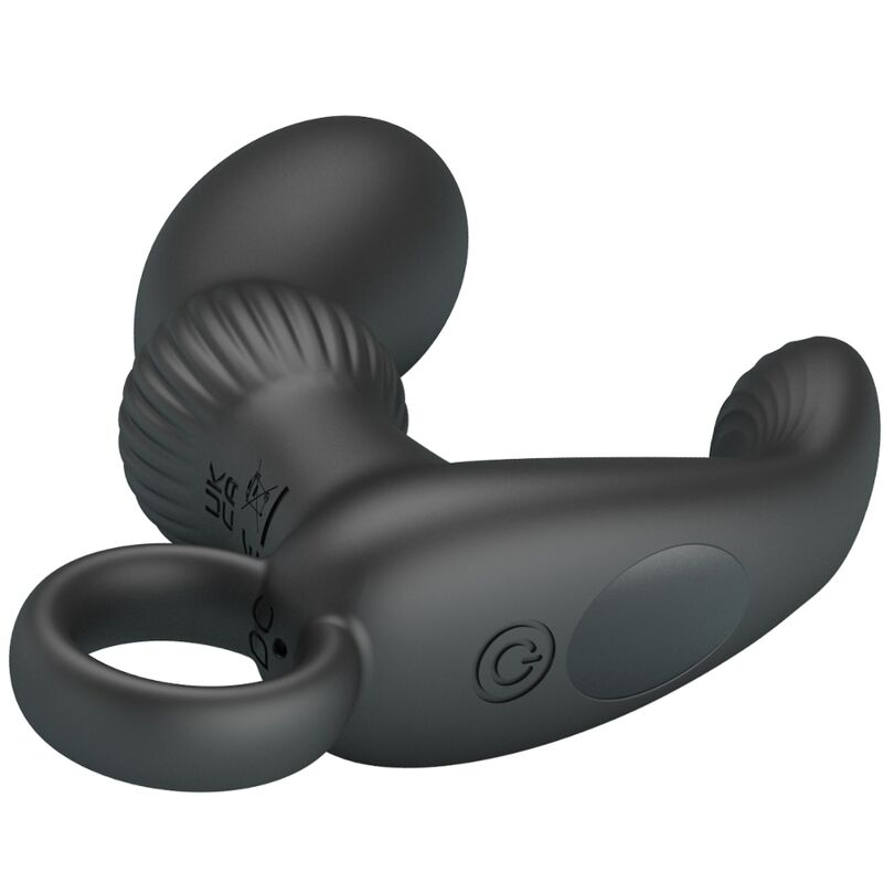 Pretty love - cayla vibratore anale massaggiatore nero-3