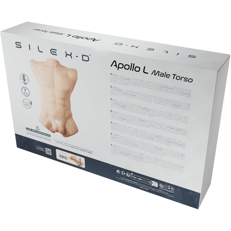 Silexd - apollo l torso maschile realistico-5