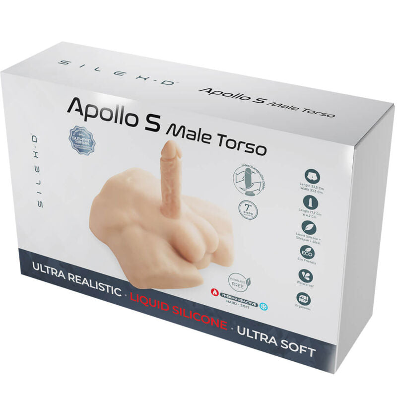 Silexd - apollo s torso inferiore maschile realistico-3