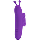 Pretty love - snail potente stimolatore delle dita viola-1