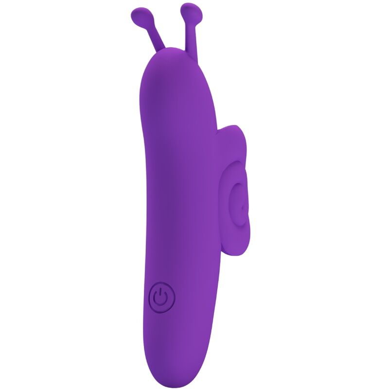 Pretty love - snail potente stimolatore delle dita viola-1