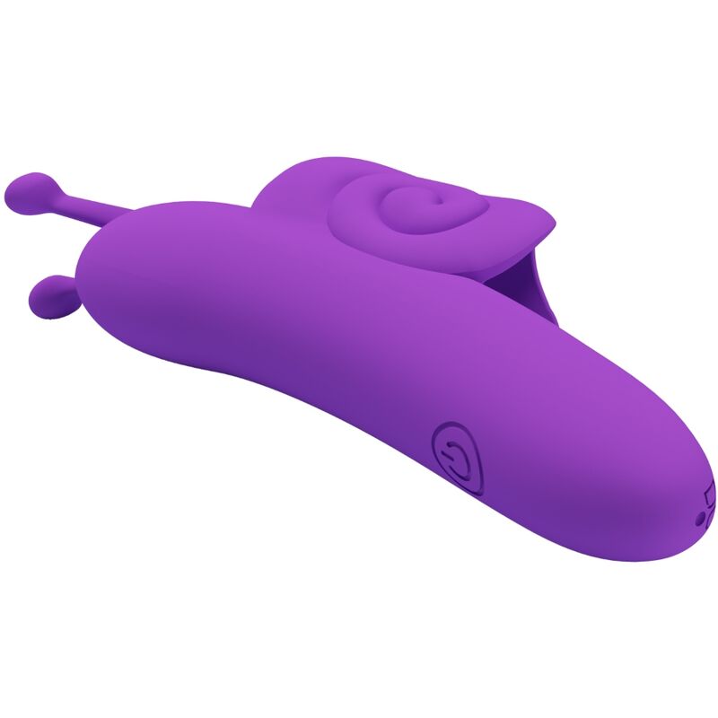 Pretty love - snail potente stimolatore delle dita viola-3