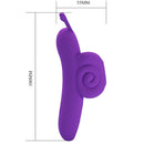 Pretty love - snail potente stimolatore delle dita viola-4